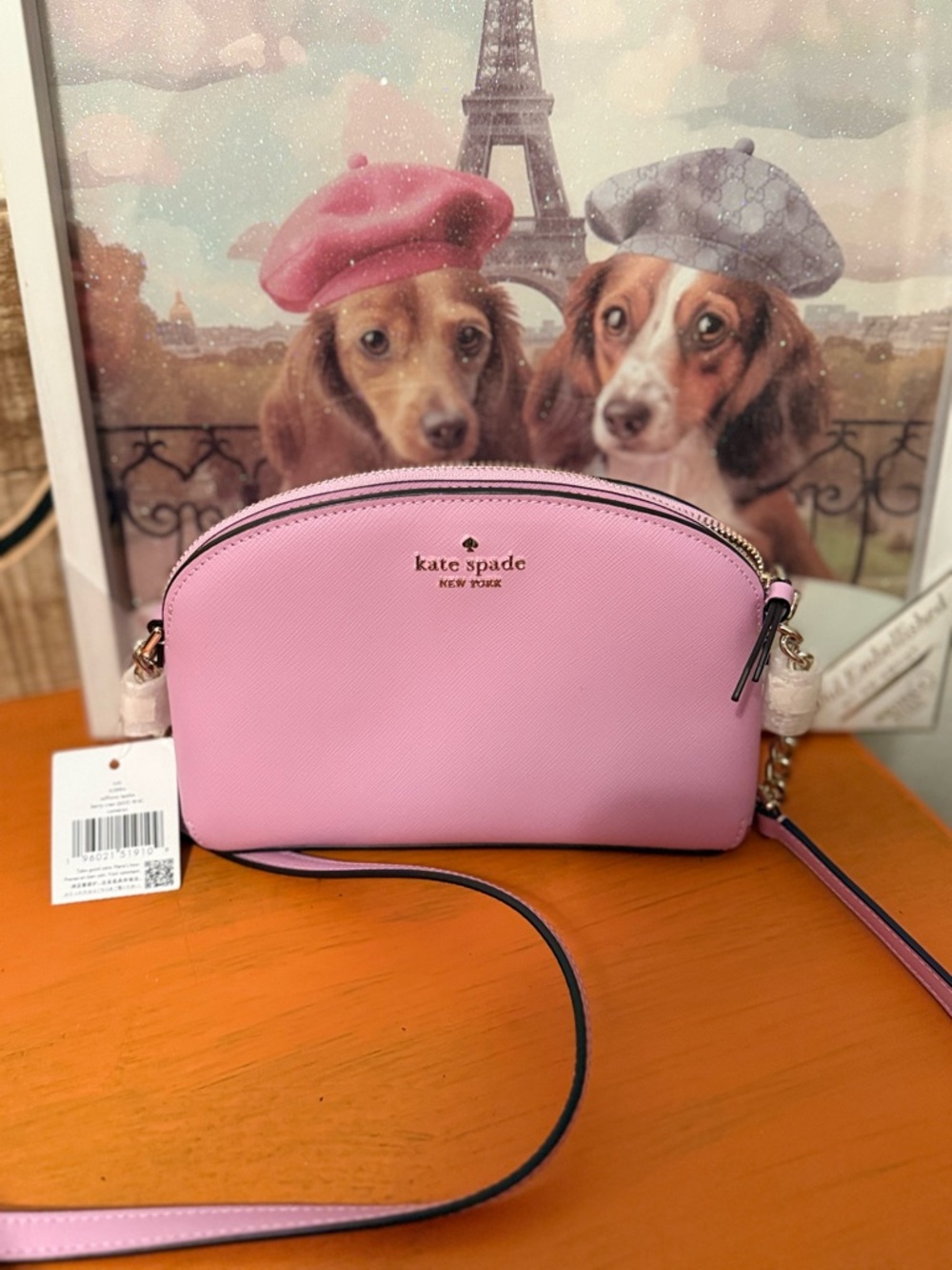 KATE SPADE ♠️ Pink Crossbody Dome Bag